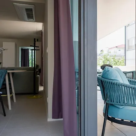 Zefiro Com Design, Large Terrace, Bike, Near And Thermal Готель