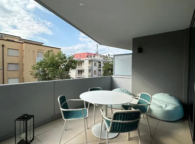 Zefiro Com Design, Large Terrace, Bike, Near And Thermal Hotel Grado