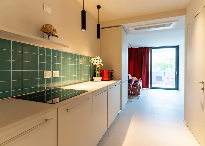 Zefiro Com Design, Large Terrace, Bike, Near And Thermal