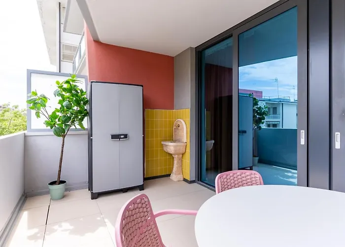 Zefiro Com Design, Large Terrace, Bike, Near And Thermal *